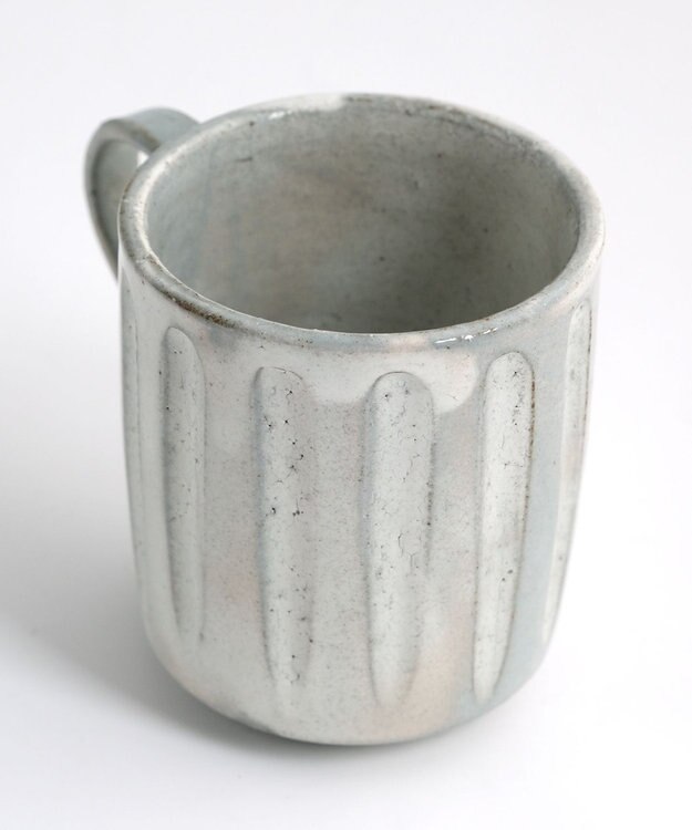 たち吉 【たち吉】粉引彫文マグ〈１個〉美濃焼 キナリ