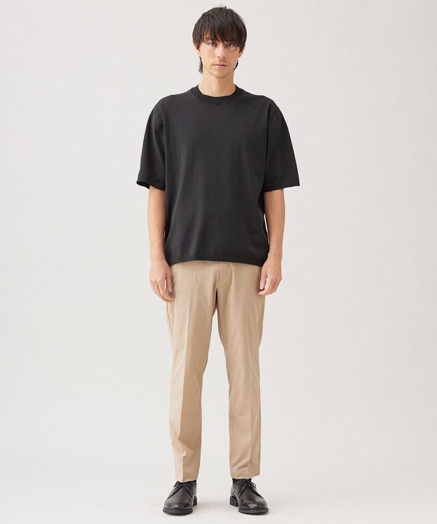 UNFILO MENS 【メンズノンノWEB掲載】スゴ機能美 ニット クルーネック ダークカーキ