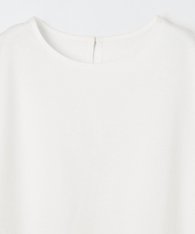 ANY 【接触冷感】秋メキバックフレア カットソー オフホワイト