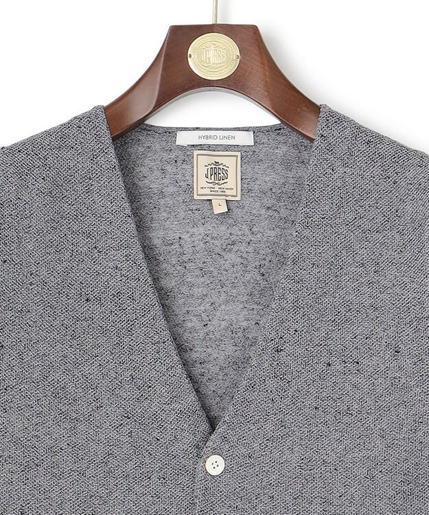 J.PRESS MEN 【HYBRID LINEN】アンカーベスト ライトグレー系7