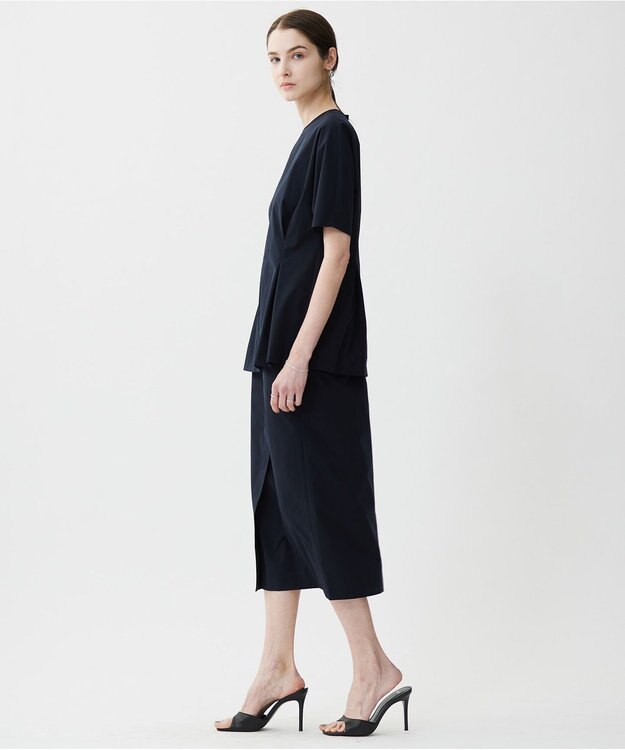 ICB 【撥水・UVケア・洗える】 プルーフ4WAYタフタ スカート ネイビー系