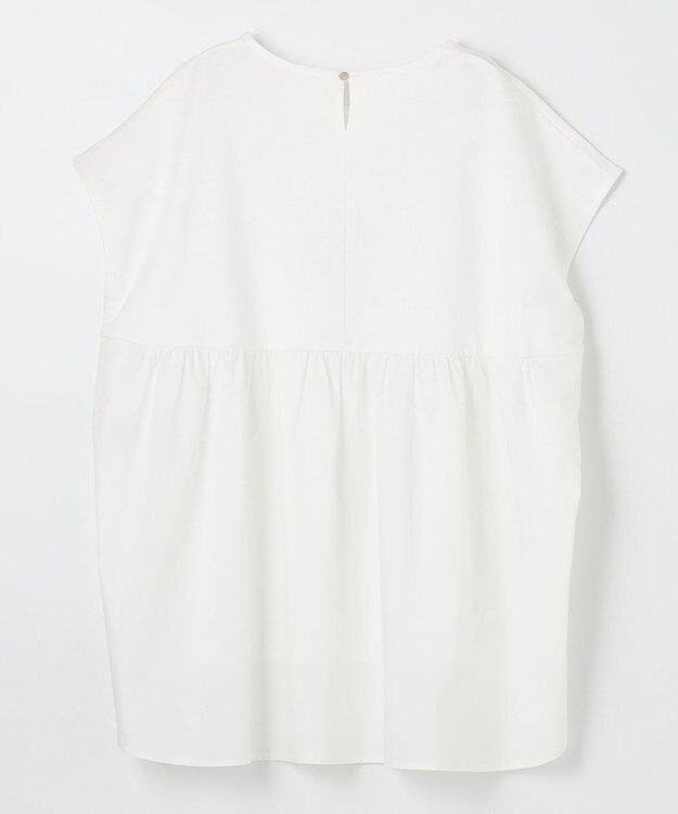 ANY 【接触冷感】秋メキバックフレア カットソー オフホワイト