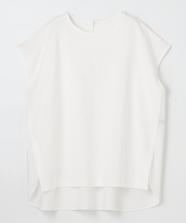 ANY 【接触冷感】秋メキバックフレア カットソー オフホワイト