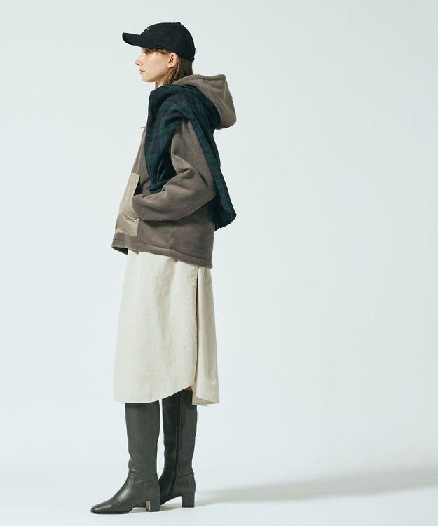 J.PRESS YORK STREET 【UNISEX】フリース パーカー ブラウン系