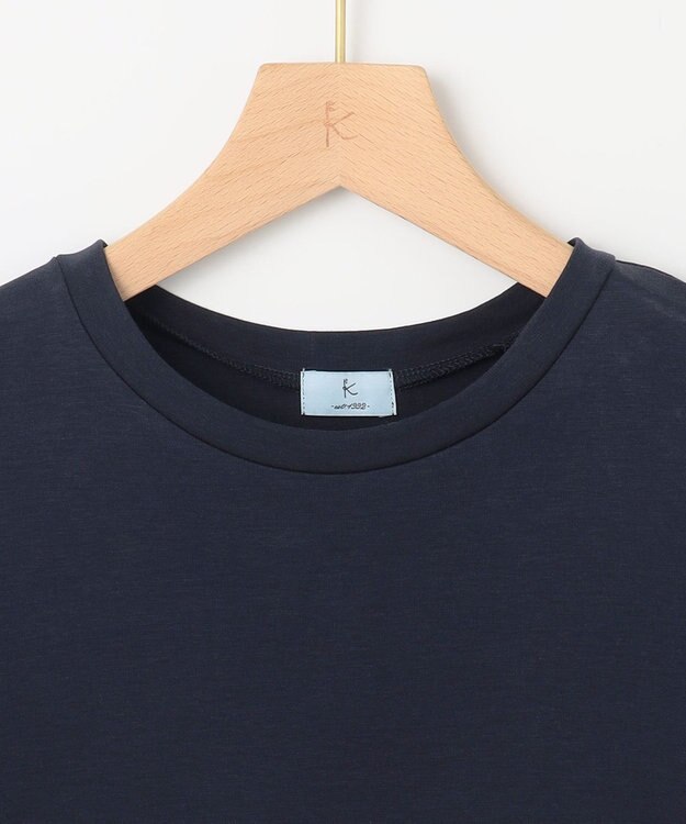 組曲 S 【WEB限定】コンビネーションコクーンワンピース ネイビー系