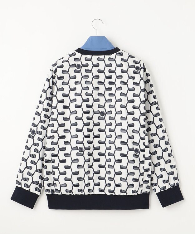 23区GOLF 5WAY着用可能【MEN】【ストレッチ】ツインスニード ネイビー系