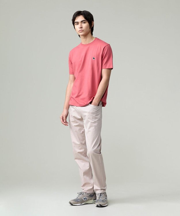 J.PRESS MEN UNISEXで着られるアイコニックな1着【WEB限定】バックブル Ｔシャツ オレンジ系