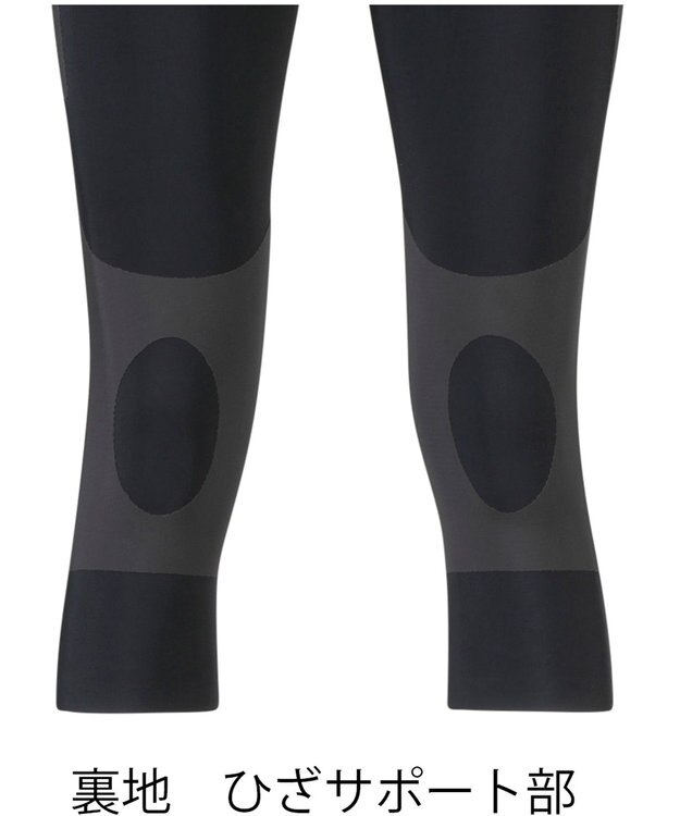 CW-X 【WOMEN】 CW-X レディース スポーツタイツ 7分丈 股関節・ひざサポート ラクなはきごこち ウォーキング 軽運動 HXY747 /ワコール ブラック