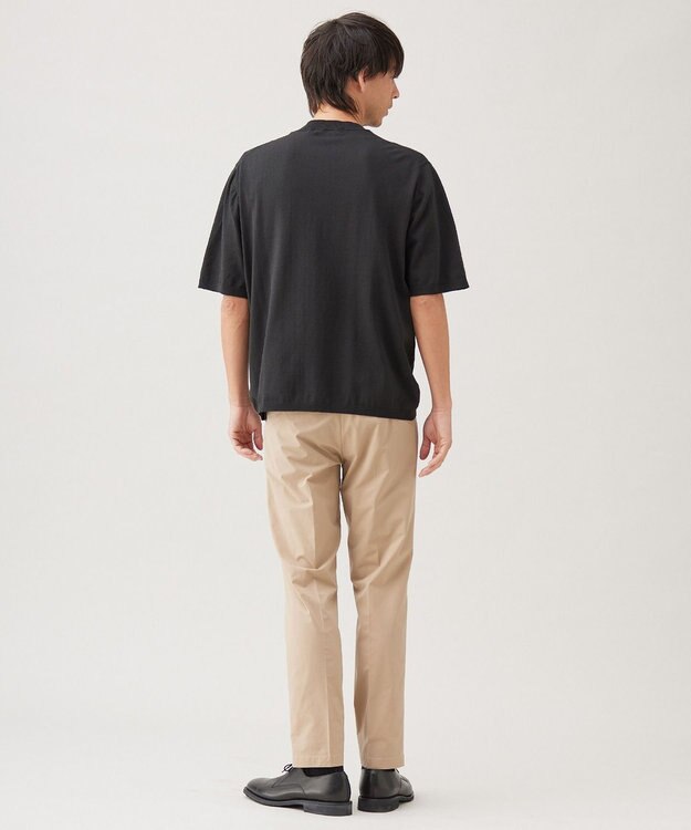 UNFILO MENS 【メンズノンノWEB掲載】スゴ機能美 ニット クルーネック ダークカーキ