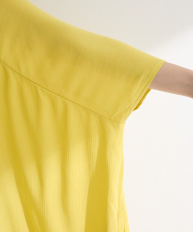 Green Parks Ｉ　レーヨンクレープチュニック Yellow