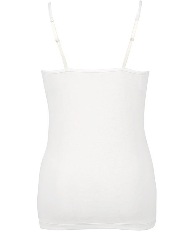 Wing インナー 【綿の贅沢オーガニック】 オーガニックコットン混素材 薄くて軽い キャミソール EL1056 ウイング／ワコール アイボリー