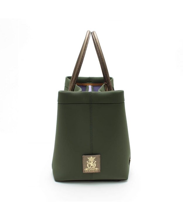 A.D.M.J. 【A4収納可】【魔法のように軽い】マジックライト/キューブトート34cm KHAKI,L