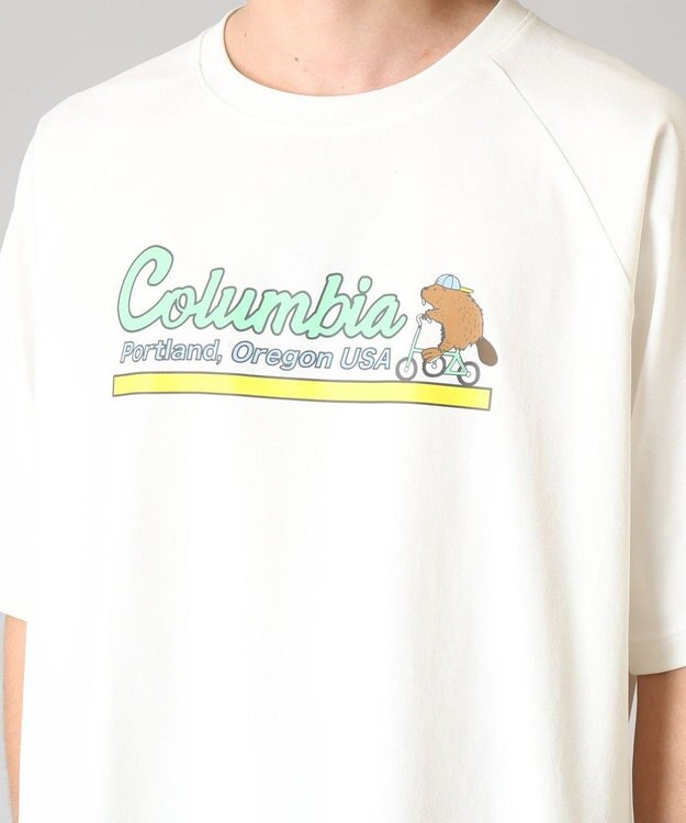 Columbia Columbia/ レイリバーラグラングラフィックショートスリーブTシャツ /コロンビア Sea Salt