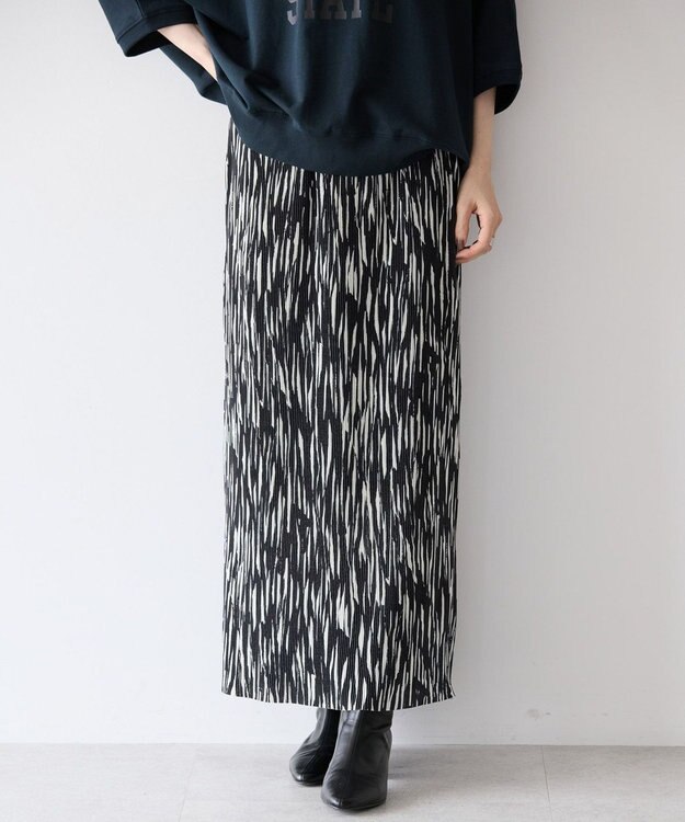 AMERICAN HOLIC セルフカットプリーツタイトスカート A