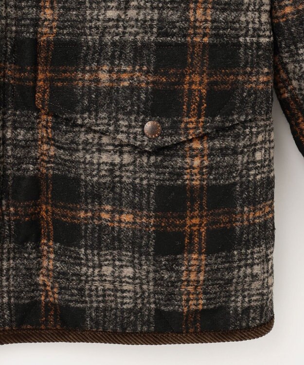 JOSEPH ABBOUD MOUNTAIN 【UNISEX】軽量/中綿 ダブルフェイスブルゾン 黄土色系4