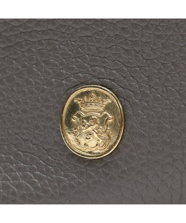 A.D.M.J. 【牛革】モーツァルト/スパニッシュレザーバイカラー金ボタントートS セメント/キャラメル