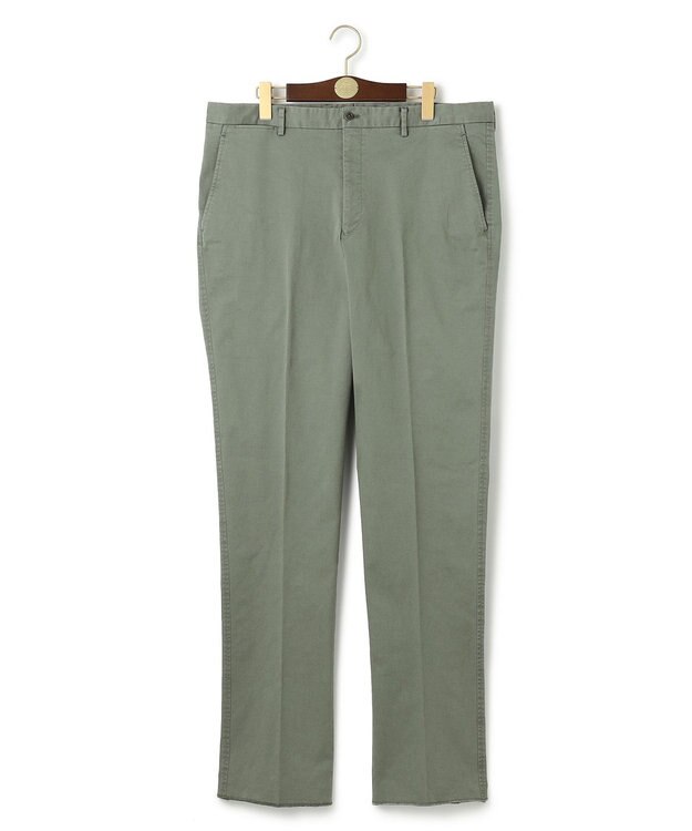 J.PRESS MEN 【KING SIZE】【ストレッチ】ハードウォッシュパンツ グリーン系