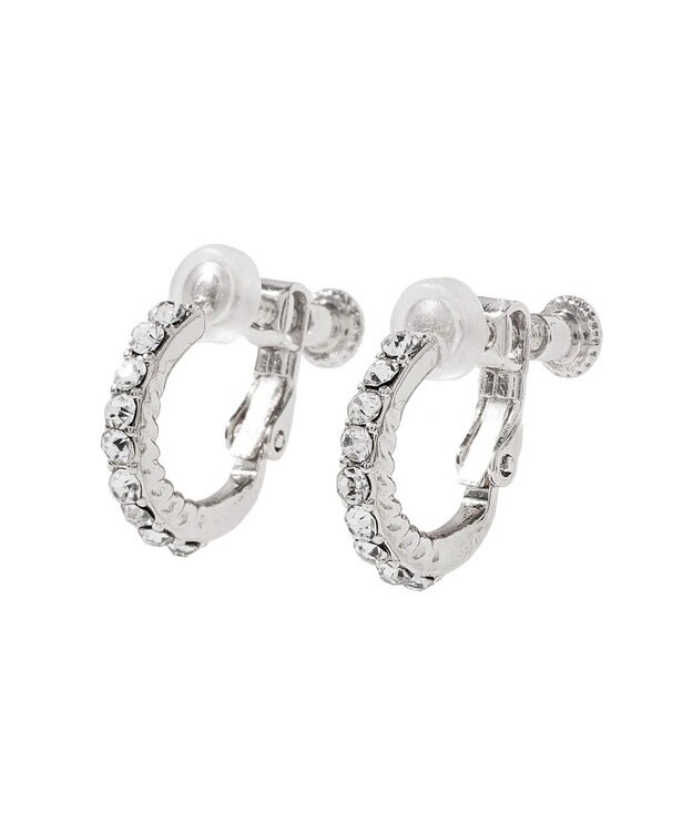 Maison de FLEUR ２Ｗａｙパールビジューイヤリング Pink Gold