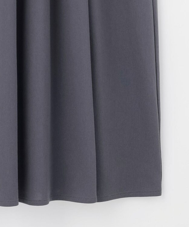 組曲 【先行予約】サマージャージーフィットアンドフレア ワンピース グレー系