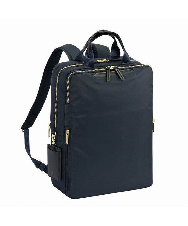 ACE BAGS & LUGGAGE ace. フィッテム レディースビジネスリュック エキスパンド A4 14.0インチPC 68684 エース ネイビー