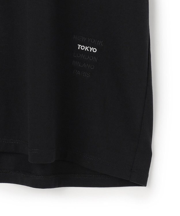 ICB L 【30th ANNIVERSARY】 TOKYOフォトプリント ロングスリーブTシャツ ブラック
