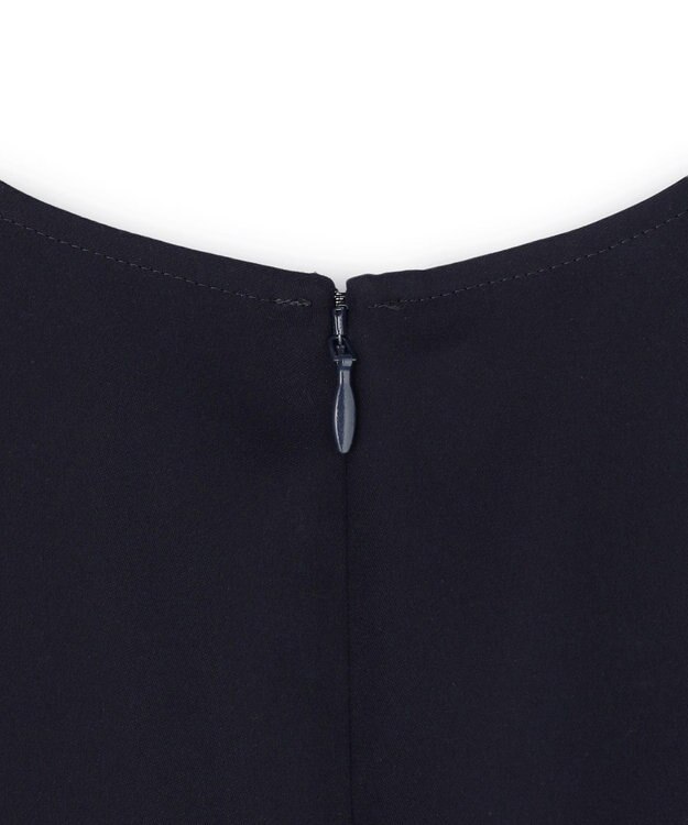 BEIGE， VIRGILE / Vネックリラックスワンピース Navy