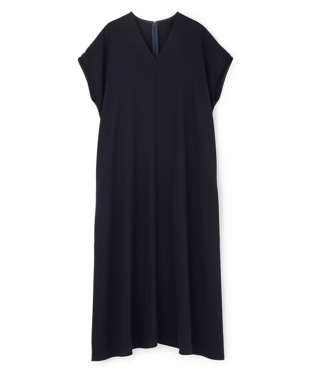 BEIGE， VIRGILE / Vネックリラックスワンピース Navy