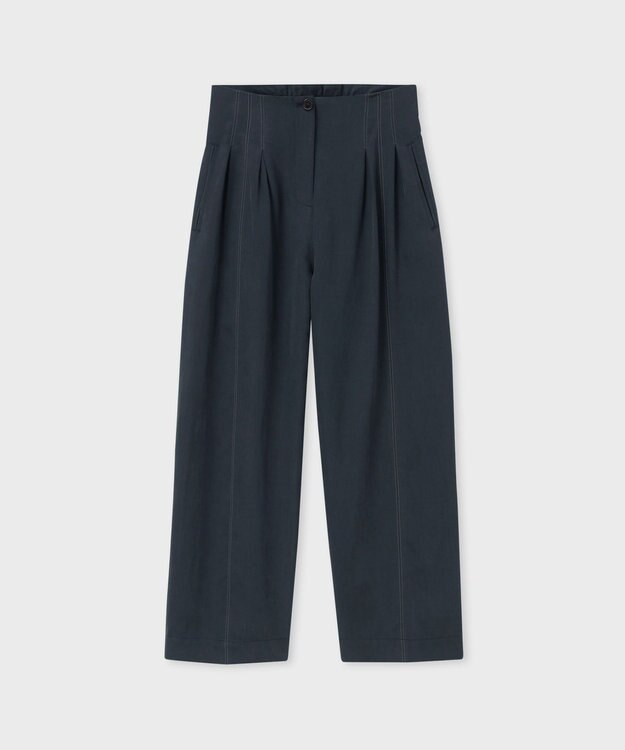 Paul Smith ツイル タック パンツ ネイビー