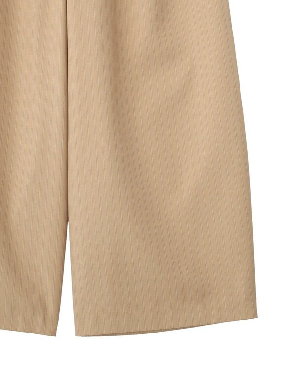 CRAFT STANDARD BOUTIQUE ストライプタックカーブパンツ Stripe Beige