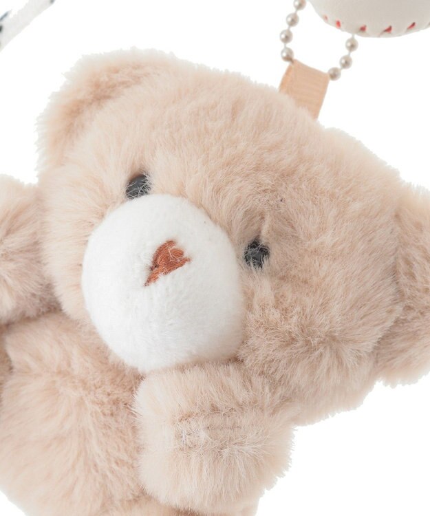 AMERICAN HOLIC クマ×baseball チャーム Beige