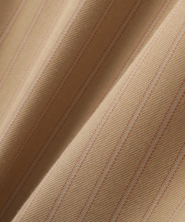 CRAFT STANDARD BOUTIQUE ストライプタックカーブパンツ Stripe Beige