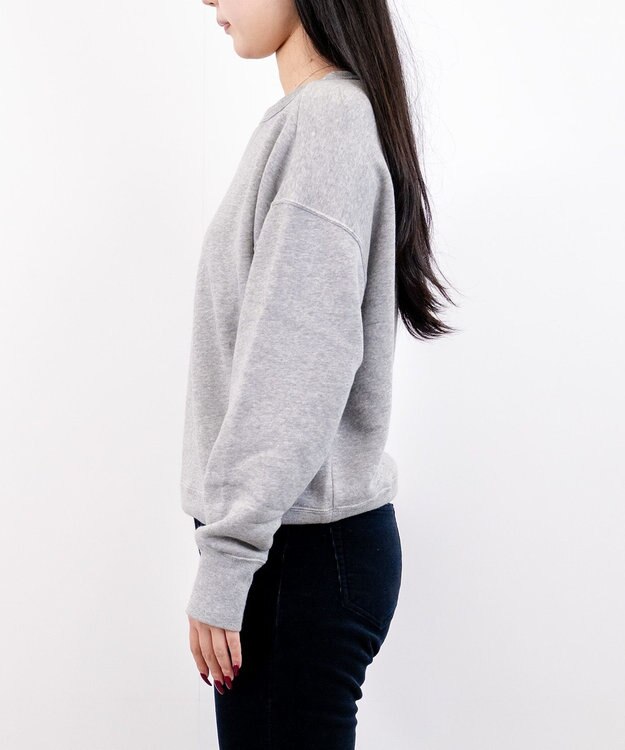 caqu ふわとろスウェットシャツ gray