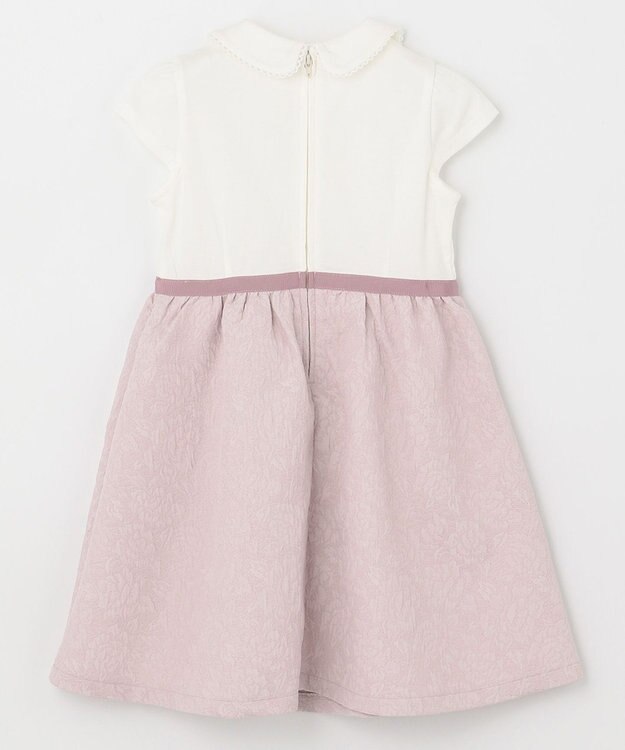 組曲 KIDS 【110-130cm】ジャガード セットアップ ピンク系