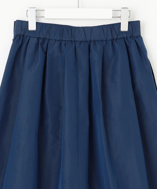 自由区 【撥水加工・洗える】エコタフタ スカート リッツブルー