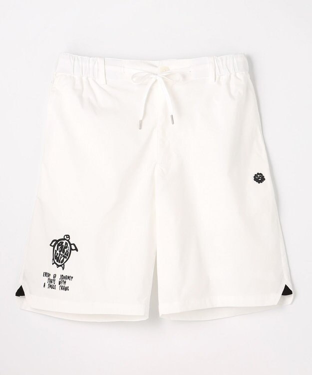 PW CIRCULUS 【MEN】TURTLE MOTIFショーツ ゴルフ ホワイト系