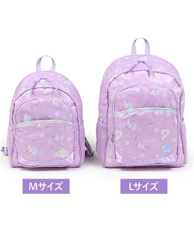 Mother garden マザーガーデン  子供用 リュックサック 【Ｍサイズ】《 ユニコーン / 野いちご 》 ハピネス柄