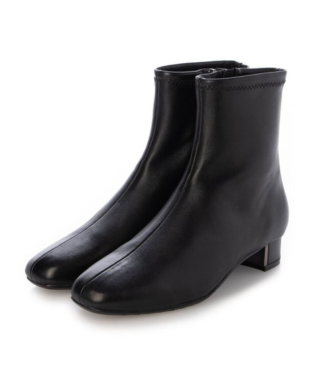 Riz raffinee <Riz raffinee>ストレッチショートブーツ ブラック