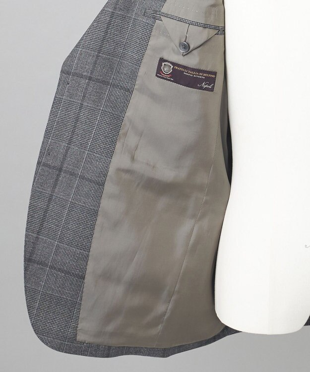 GOTAIRIKU 【TALLIA DI DELFINO】17MICRON スリーピーススーツ グレー系4