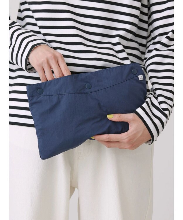 AMERICAN HOLIC ポケッタブル撥水加工アノラックパーカー Navy