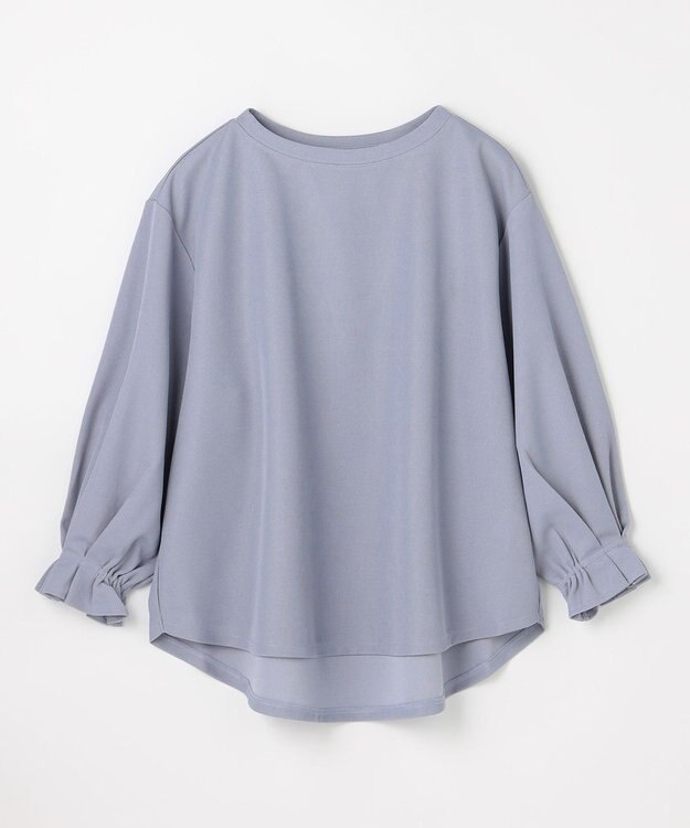 ANY コンフォータブルブラウス ライトブルー