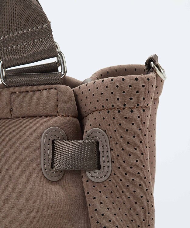 TOPKAPI 【TREASURE TOPKAPI】ネオプレン 2way ミニ トートバッグ グレージュ