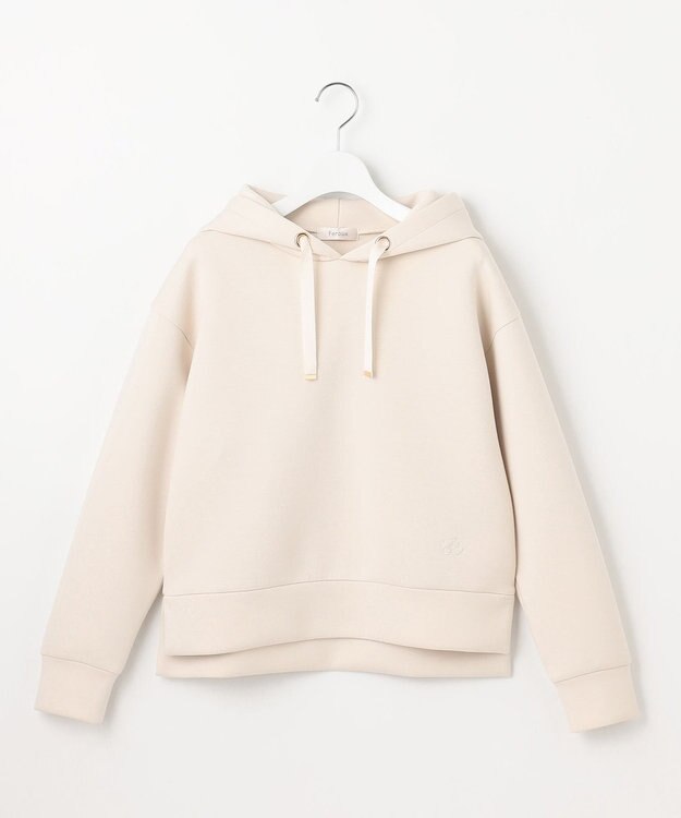 Feroux きれいめダンボール フーディー アイボリー系