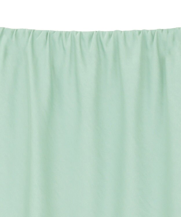 YECCA VECCA サテンフレアスカート Mint