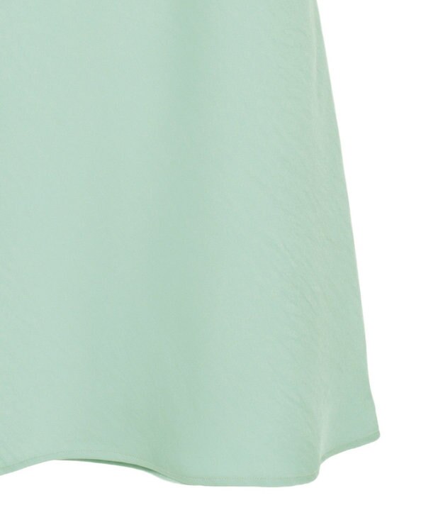 YECCA VECCA サテンフレアスカート Mint