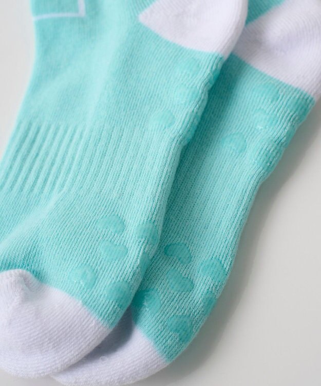 FILA GOLF／marie claire 【FILA GOLF】 パイル編みアンクルソックス ミント