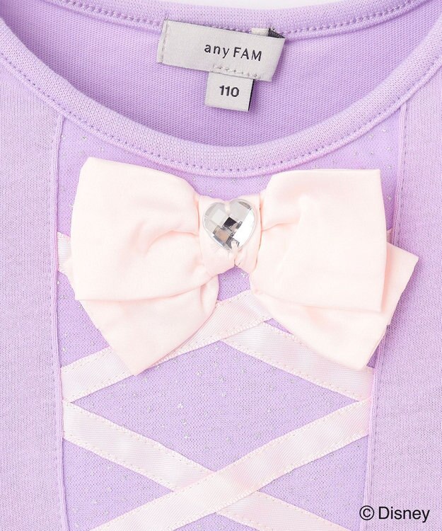 ANY KIDS 【ディズニープリンセス】ドレス風 ワンピース ラベンダー<ラプンツェル>