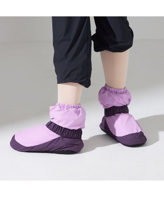 Chacott ウォームアップブーツ ライラック