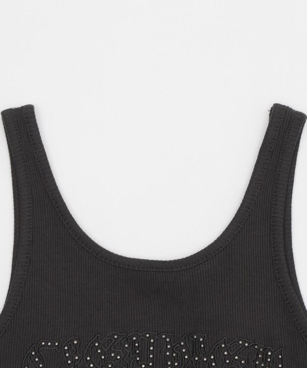 WEGO スタッズグラフィックタンク スミクロ