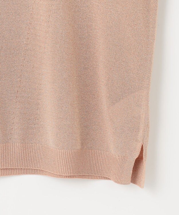 ANY SIS 【洗える】ラメ プルオーバー オレンジ