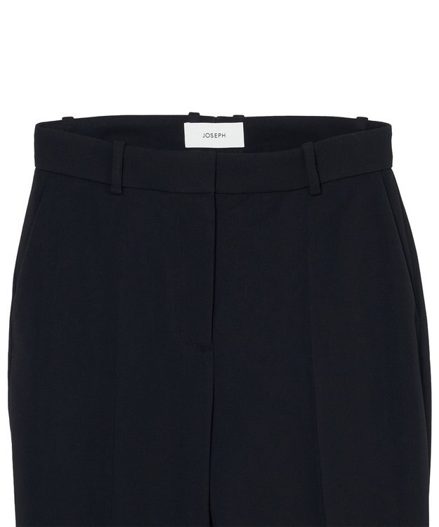 JOSEPH コンフォートキャディー スリムフィットトラウザーズ COLBURN Black